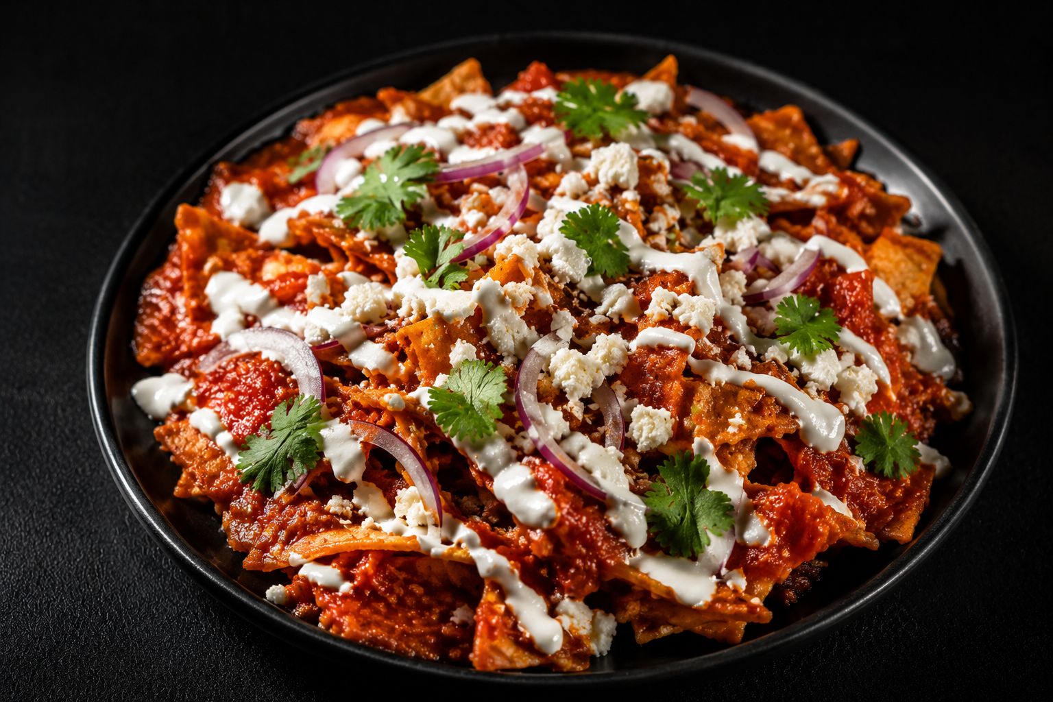 Chilaquiles crujientes