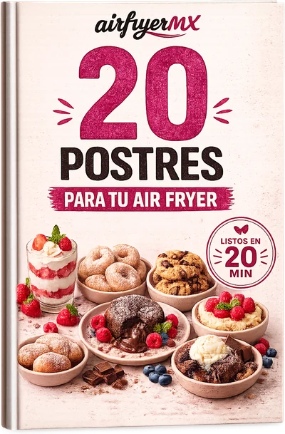 20 Postres para tu Air Fryer