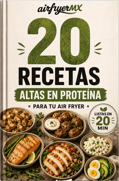 20 Recetas Altas en Proteína para tu Air Fryer