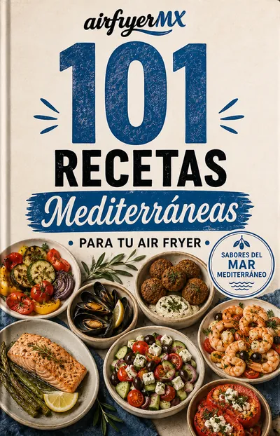 101 Recetas Mediterráneas para tu Air Fryer