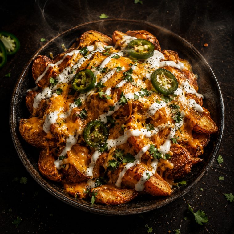 Papas con crema